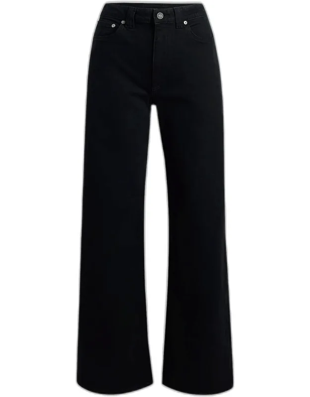 High-rise Wide-leg Jeans