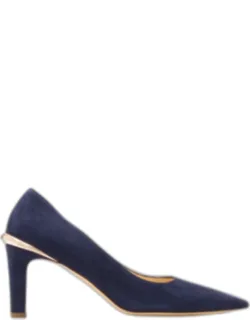 75mm Edwina Suede Pointed-toe Pumps
