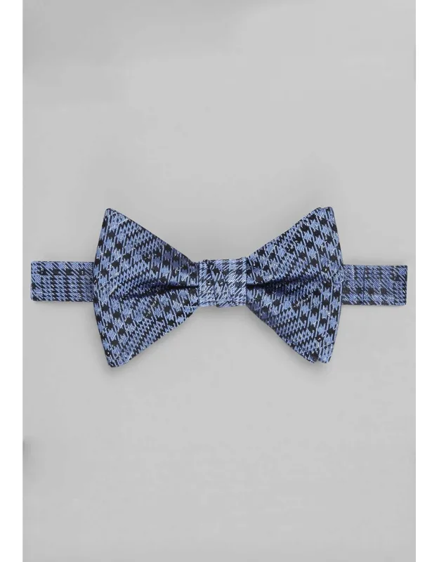Emotional Houndstooth Pre-tied Bow Tie