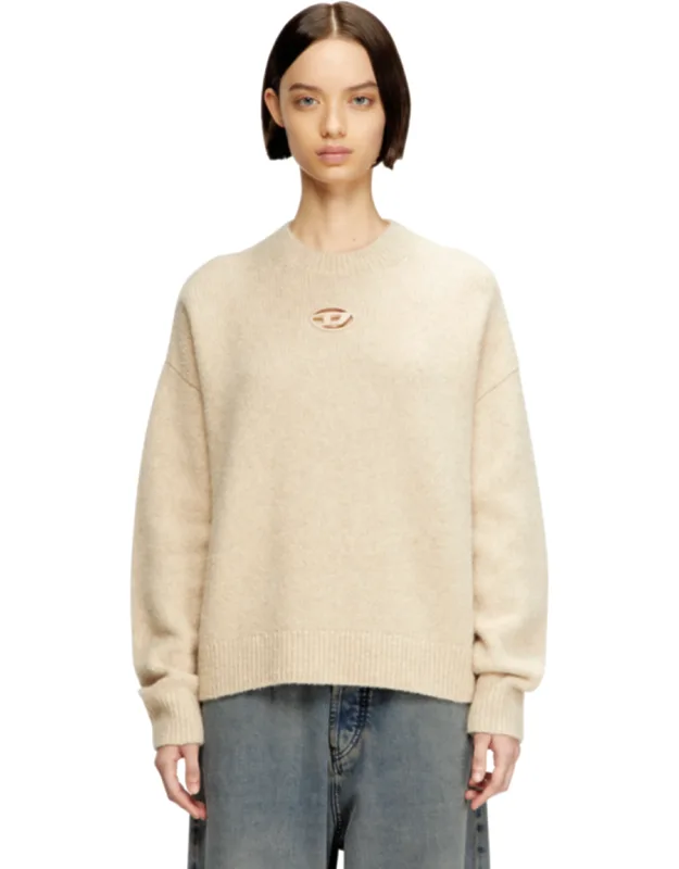 Jumper In Wool And Alpaca Blend