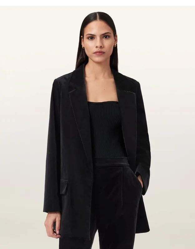 Velvet Blazer