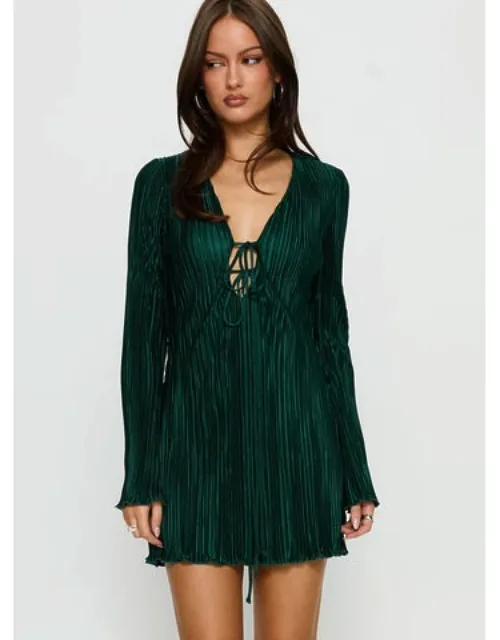 Malop Long Sleeve Mini Dress