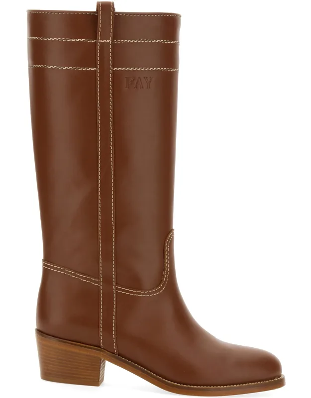 Leather Boots
