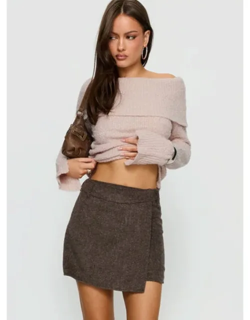 Tweed Mini Skirt