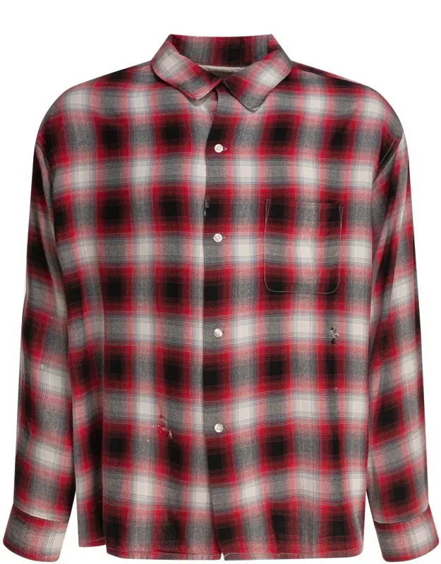 Rayon Check Shirt