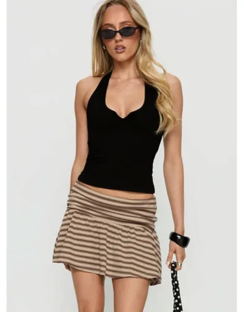 Fit Flare Mini Skirt