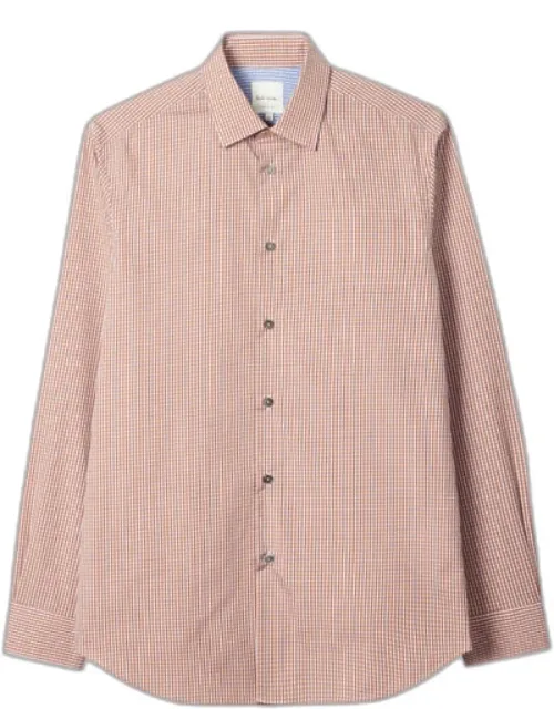 Tailored-fit Gingham Shirt
