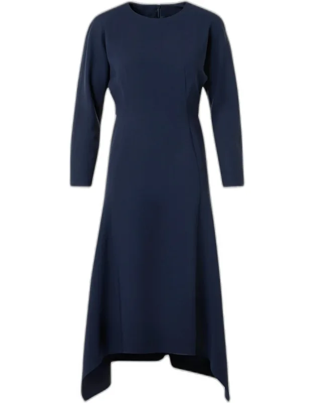 Fit-and-flare Handkerchief Dress