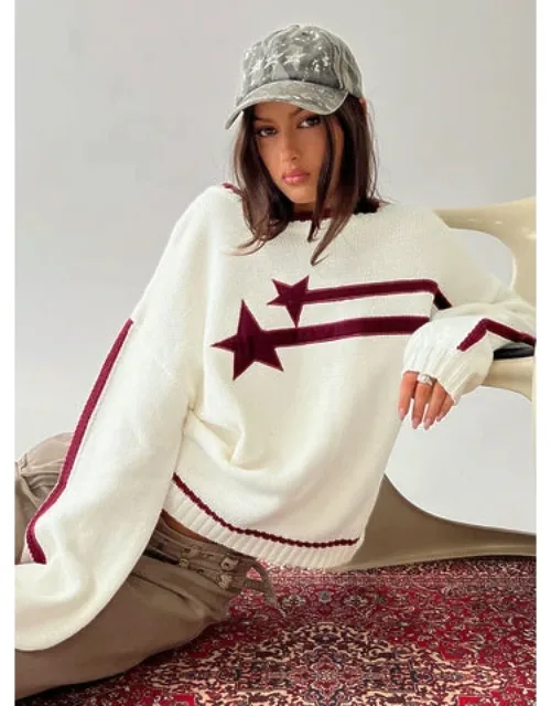 Star Track Graphic Jumper