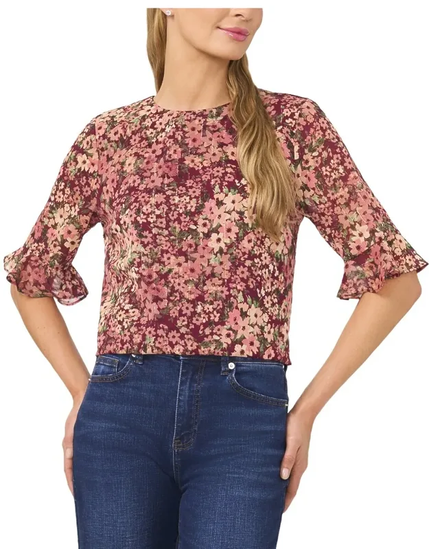 Ruff Cuff Blouse