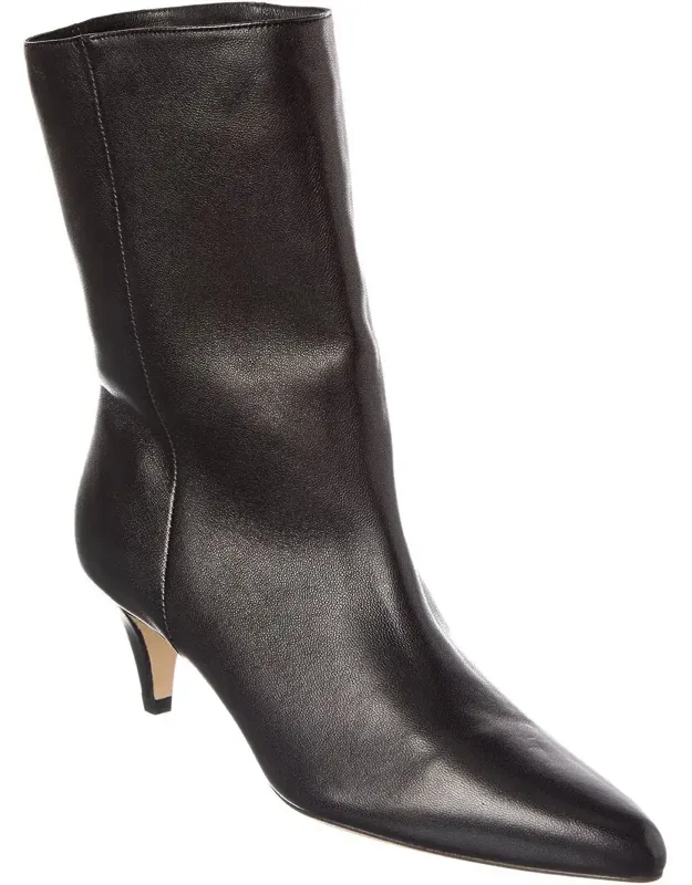 Lysander Leather Booties