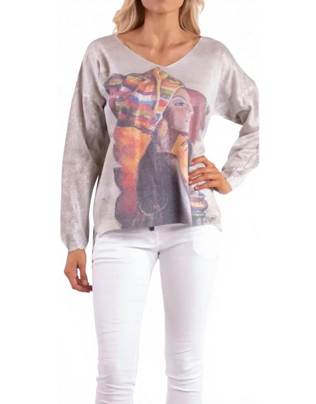Bold Queen Long Sleeve Sweater