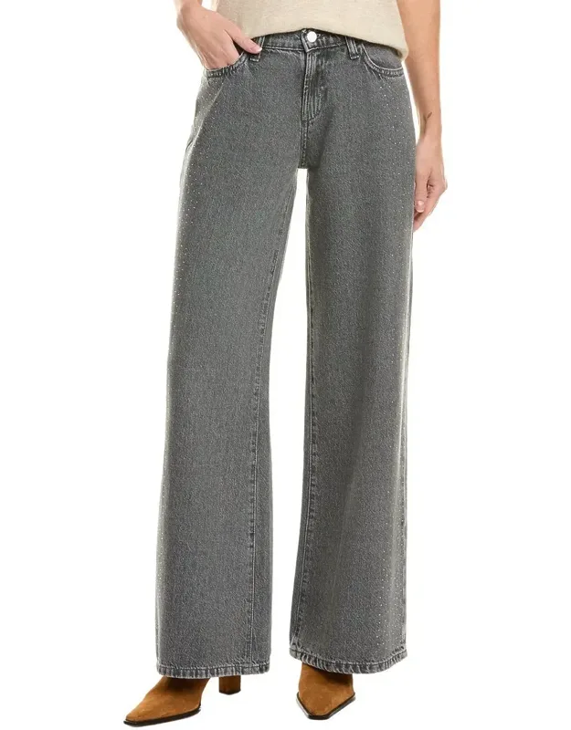Low Rise Wide Leg Jean