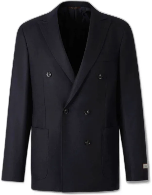 Double-breasted Cashmere Blazer