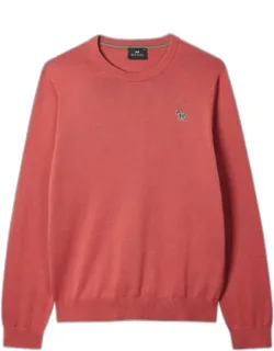 Organic Cotton Zebra Logo Sweater