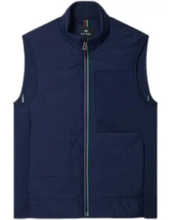 Quilted Mixed Media Gilet