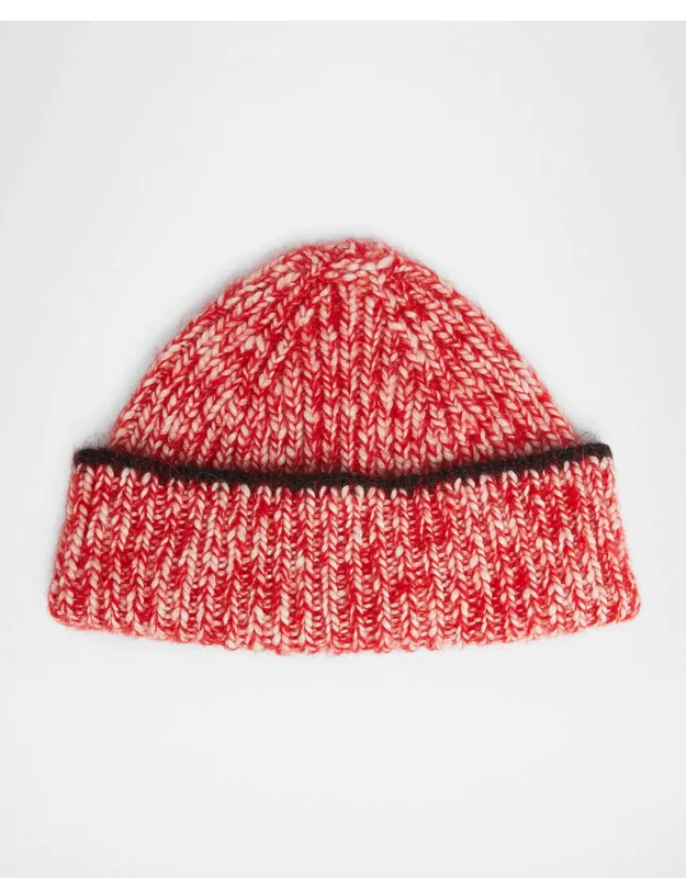 Lamar Mohair And Wool Blend Beanie