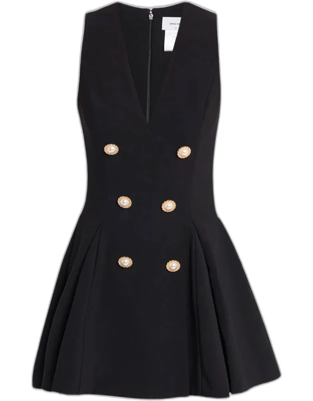 Marlo Sleeveless Blazer Mini Dress