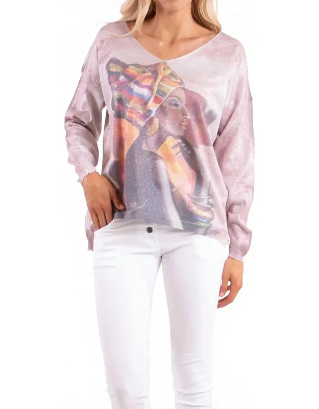 Bold Queen Long Sleeve Sweater