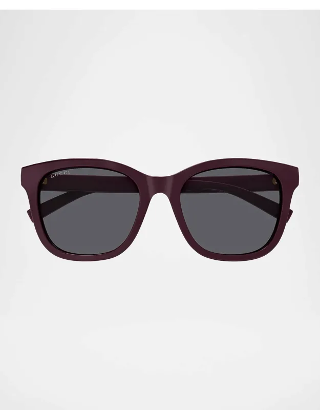 Lines 55mm Acetate Square Sunglasses