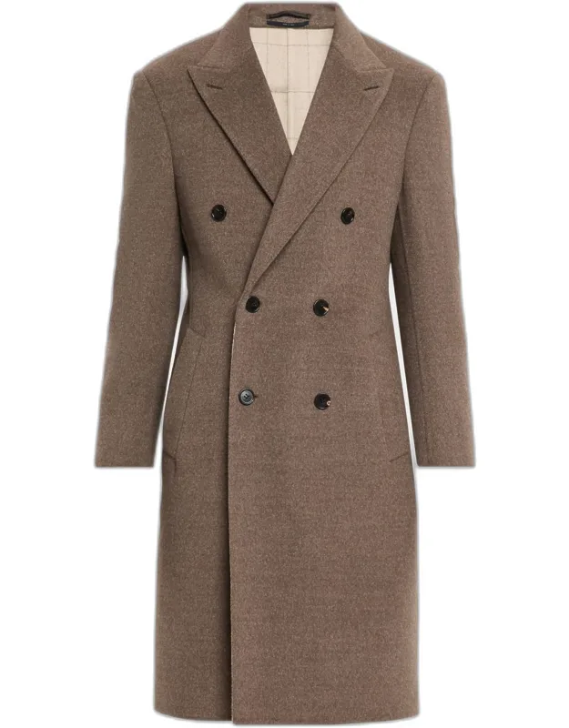 Merino Wool Double Face Top Coat