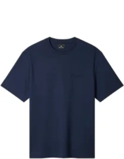 Casual-fit Embossed 'happy' T-shirt