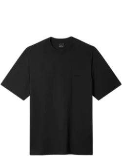 Casual-fit Embossed 'happy' T-shirt