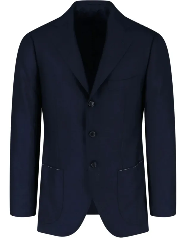Single-breasted Cashmere Blazer