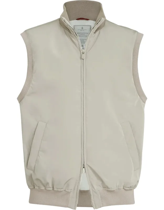 Bonded Nylon Padded Gilet