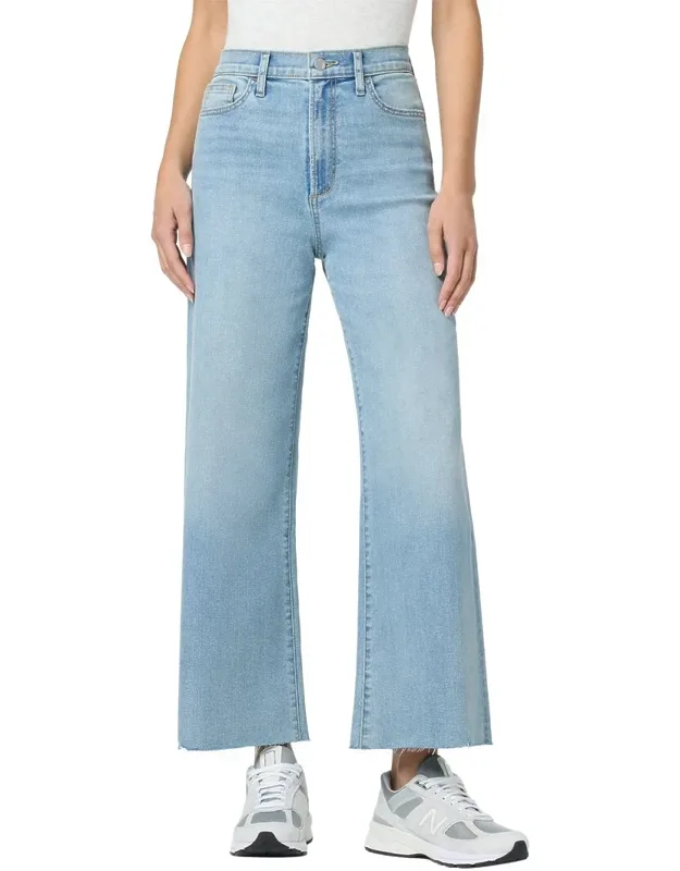 Kiso Wide Leg Ankle Jeans