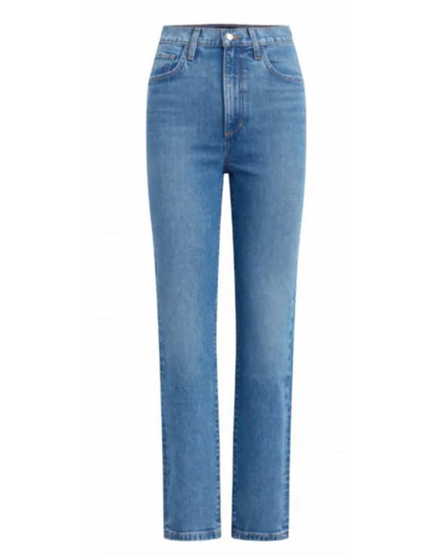 Valentina Super High Rise Straight Jeans