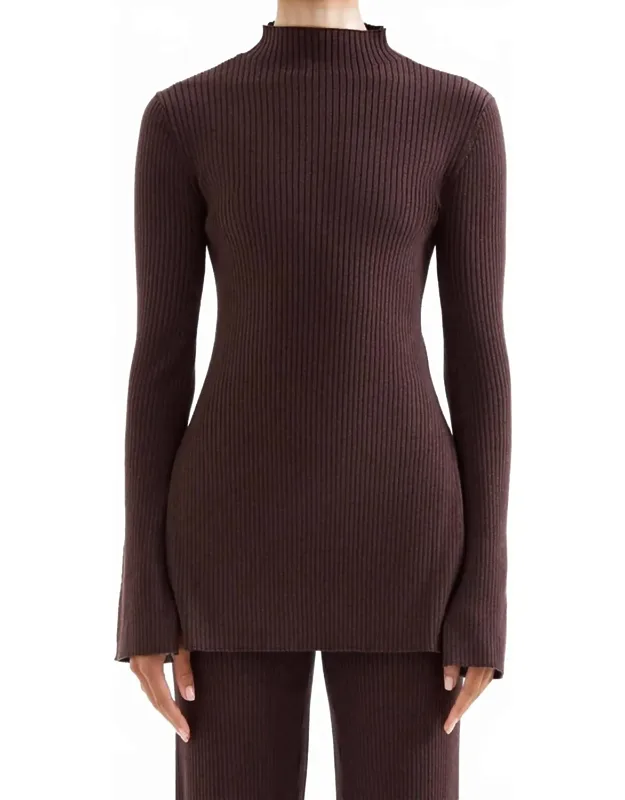 Malo Knit Tunic Top