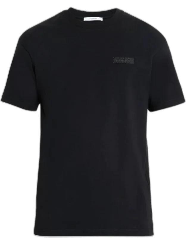 Tonal Grosgrain Label Crewneck T-shirt