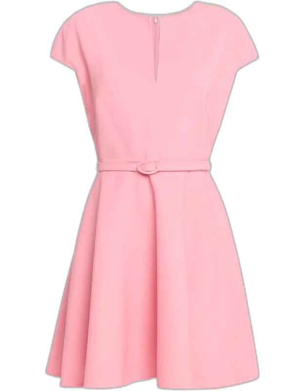 Belted Mini Dress