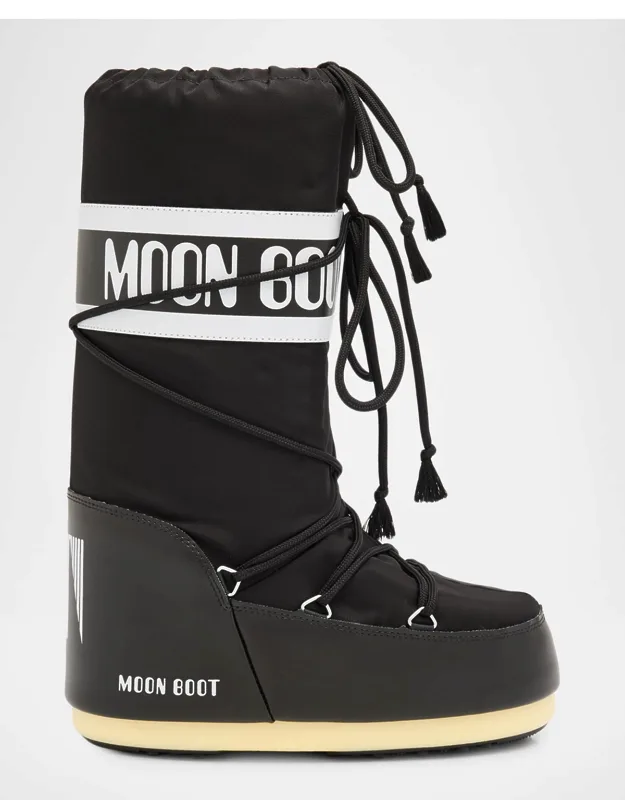 Icon Nylon Knee-high Snow Boots