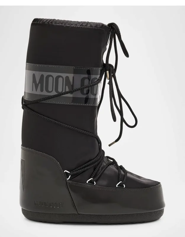 Icon Glance Satin Knee-high Snow Boots