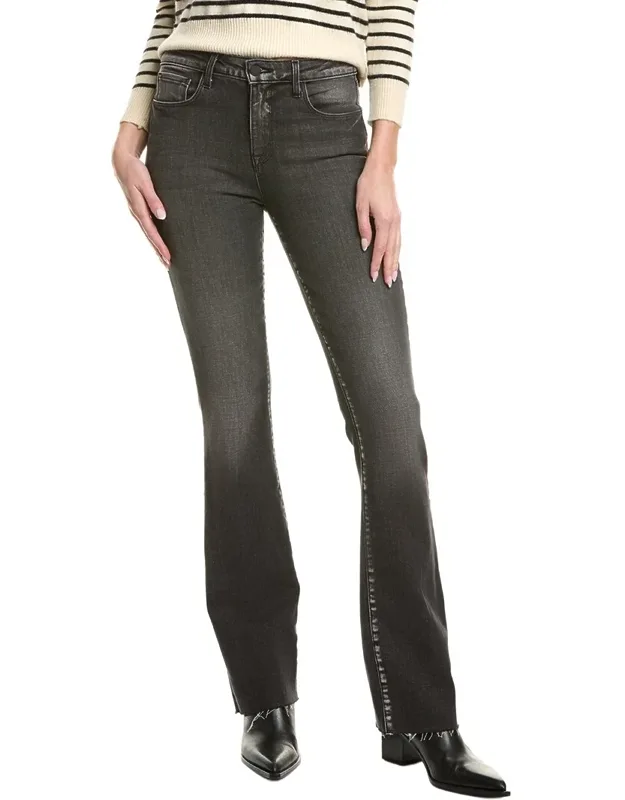 Ruth High-rise Straight Raw Hem Jeans