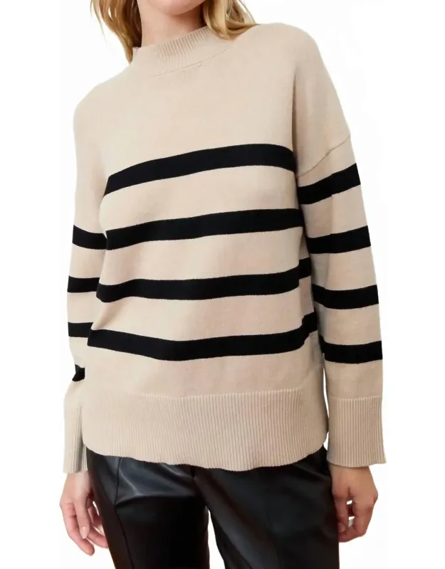 Salvia Mockneck Sweater