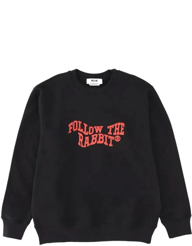 "follow The Rabbit" Sweatshirt