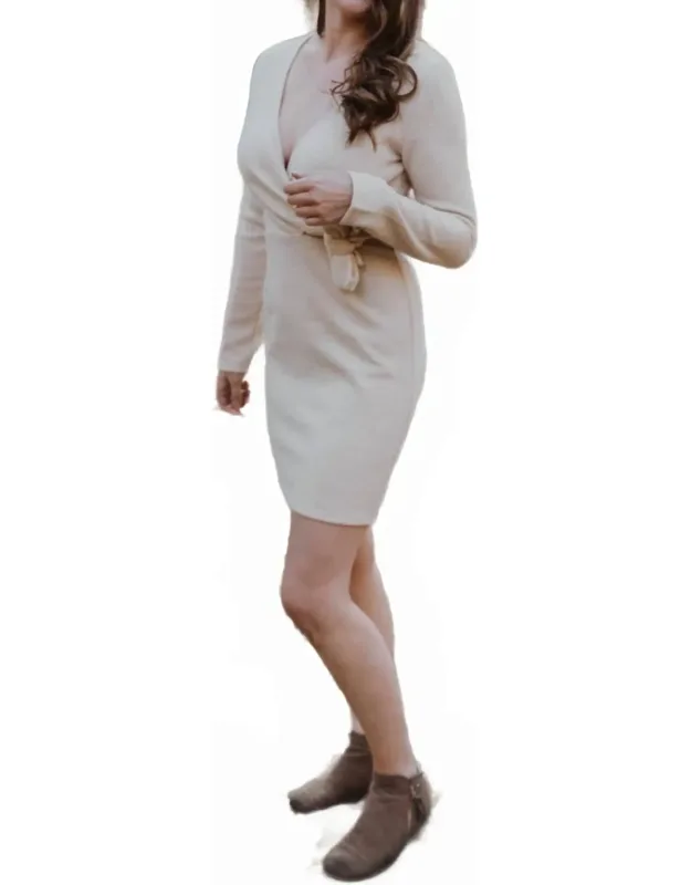 Ribbed Mini Dress
