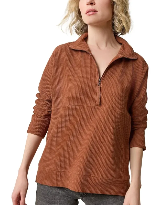 Dolman Half Zip Pullover