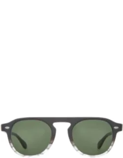 Garrett Leight Sunglasses Harding Sun Gqrtz/sfpg15 Grey Quartz Semi-flat Pure G15 Acetate Japan