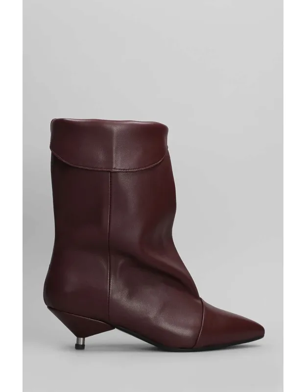 Miriam Low Heel Ankle Boots