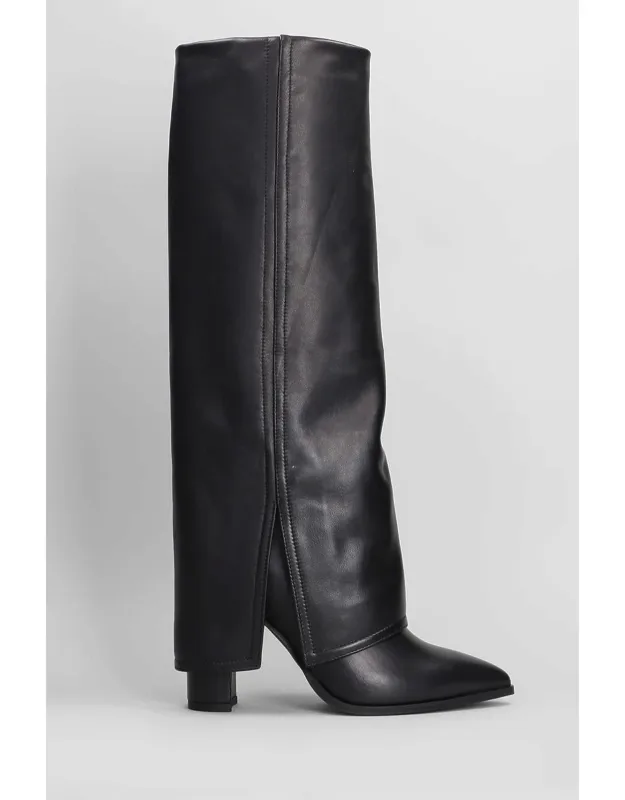 Teddy High Heel Boots