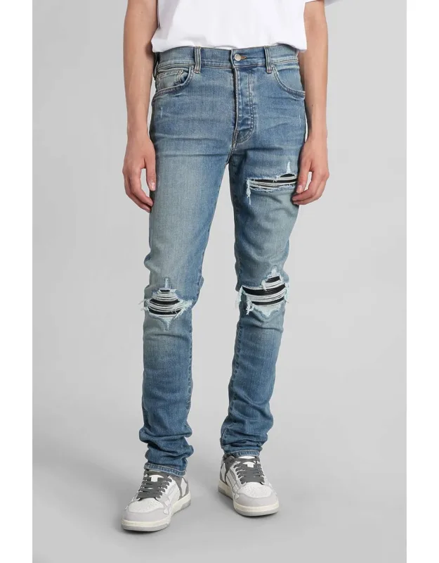 Mx1 Jeans With Zip And Button Closure And Five Pockets