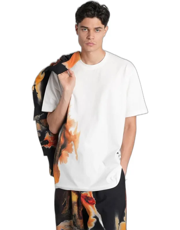 T-shirt With Round Neck And Short Sleeves