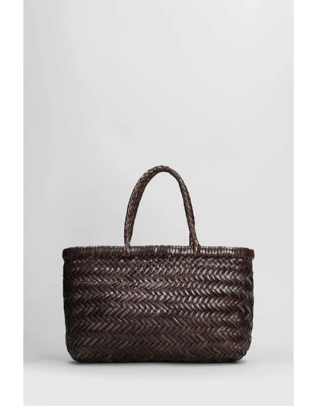 Mini Flat Gora Basket Hand Bag