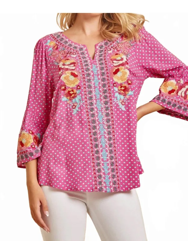 Embroidered Top