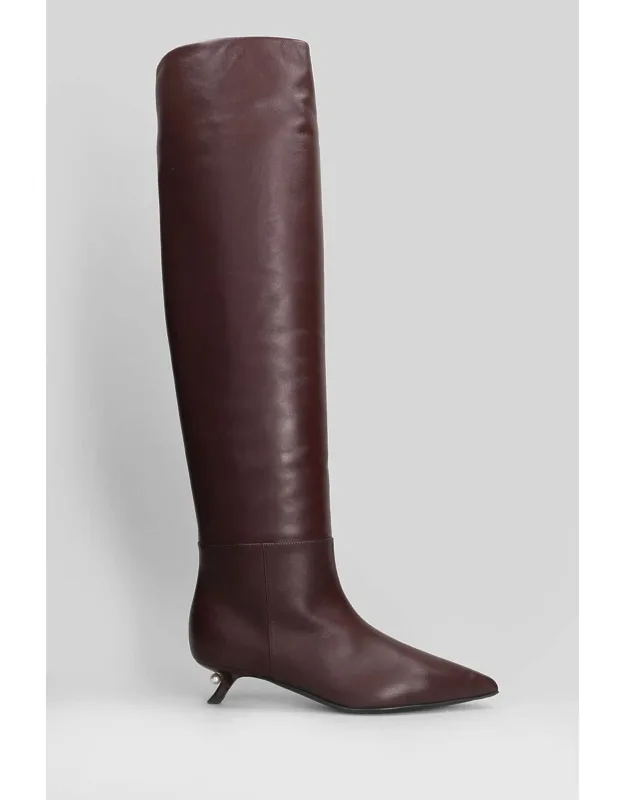 Debby Low Heel Boots