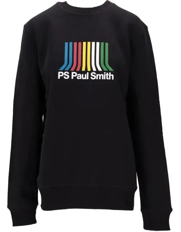 Regular Fit Sweatshirt With Stripe